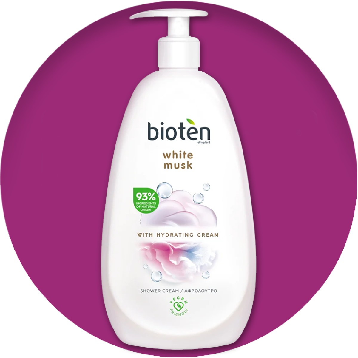 Bioten White Musk Αφρόλουτρο Αντλία, 700ml