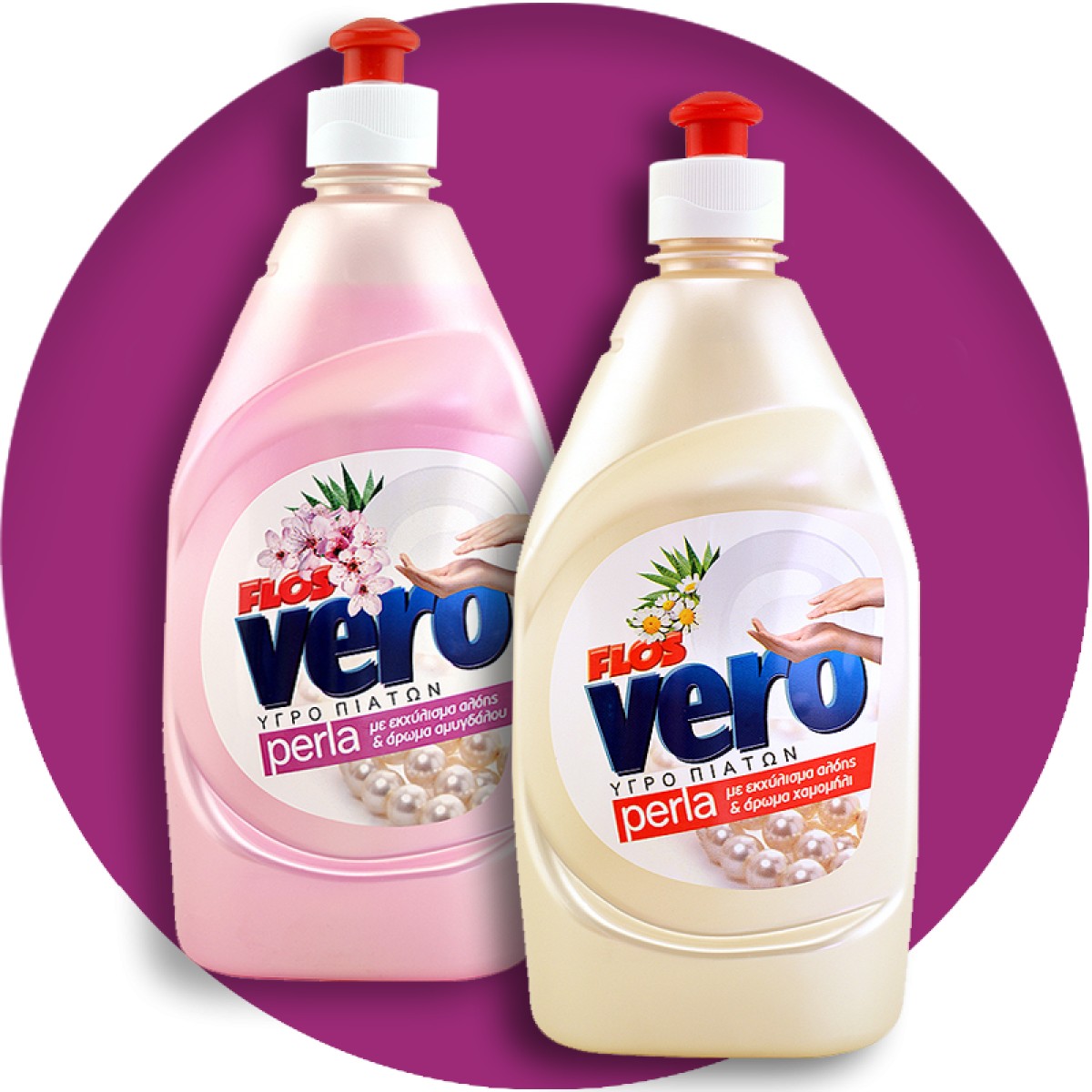 Flos Vero Perla Υγρά πιάτων, 430ml