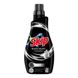 Skip Black Velvet, Υγρό Πλυντηρίου Ρούχων, για μαύρα & σκουρόχρωμα, 1,25lt, 25 μεζούρες