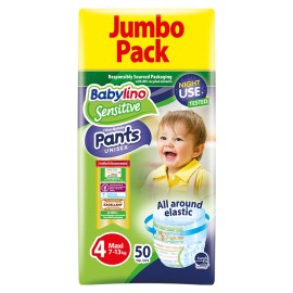 Babylino Pants Unisex No4 Maxi 7-13kg Jumbo Pack (50τεμ)