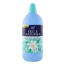 Felce Azzurra White Musk & Lilly, Συμπυκνωμένο Μαλακτικό Ρούχων, 1,025lt, 41 μεζούρες