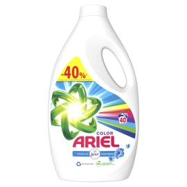 Ariel Touch Of Lenor Color, Υγρό Πλυντηρίου Ρούχων - 40 Μεζούρες (-40%) 2,2kg