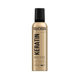 Syoss Keratin Shine Mousse, Αφρός Μαλλιών για Λάμψη & Κράτημα, 250ml