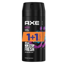 Axe Marine, Ανδρικό Αποσμητικό Σπρέι, 2x150ml 1+1 ΔΩΡΟ