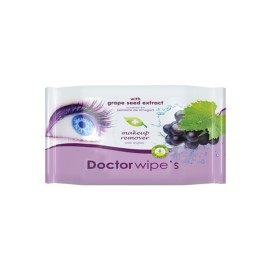 Doctor Wipes Υγρά Μαντηλάκια Ντεμακιγιάζ, 20τμχ