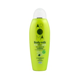 Aroma Bio Olive Oil & Balsam, Γαλάκτωμα Σώματος με Αντειοξειδωτική Δράση, 300ml
