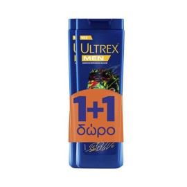 Ultrex Men Ronaldo Legend, Αντιπιτυριδικό Σαμπουαν κατά της λιπαρότητας, 2x360ml, 1+1 ΔΩΡΟ