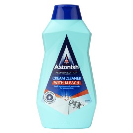 Astonish Cream Cleaner with Bleach, Καθαριστική Κρέμα με Χλώριο Κατά των Αλάτων 500ml