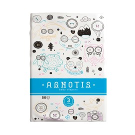 Agnotis Βρεφικές Πάνες No 3 (4-9kg), 50τμχ