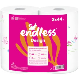 Endless Design, Χαρτί Κουζίνας 2φυλλο 2x450γρ