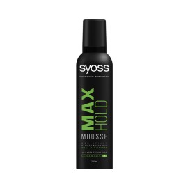 Syoss Max Hold Mousse, Αφρός Μαλλιών για Πολύ Δυνατό Κράτημα, 250ml