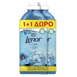 Lenor Fresh Ocean Escape Μαλακτικό Ρούχων - 90 Μεζούρες (45μεζ+45 ΔΩΡΟ)