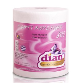 Dian Comfort Clean Care, Χαρτί Κουζίνας 2φυλλο 800γρ, 1τμχ