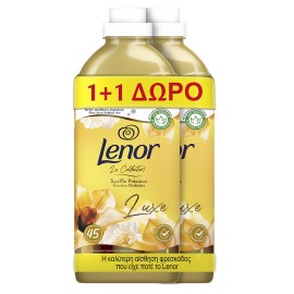 Lenor Gold Orchid Μαλακτικό Ρούχων - 90 Μεζούρες (45μεζ+45 ΔΩΡΟ)