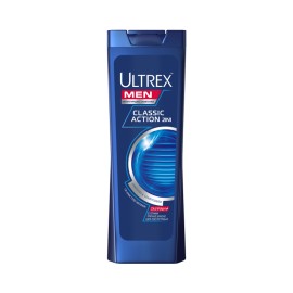 Ultrex Men Classic Action 2 σε 1, Ανδρικό Αντιπιτυριδικό Σαμπουάν & Conditioner για Όλους τους Τύπους Μαλλιών, 360ml