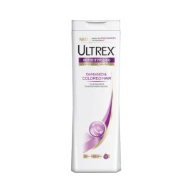 Ultrex Damaged & Colored Hair, Αντιπιτυριδικό Σαμπουάν για Βαμμένα & Ταλαιπωρημένα Μαλλιά, 360ml