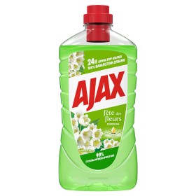 Ajax Fête Des Fleurs  ​Λουλούδια Της Άνοιξης, Καθαριστικό Πατώματος Με Αιθέρια Έλαια 1lt