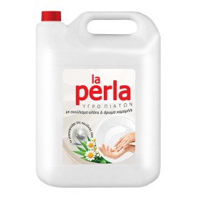 Flos La Perla Χαμομήλι & Αλόη, Υγρό Απορρυπαντικό πιάτων, 4lt