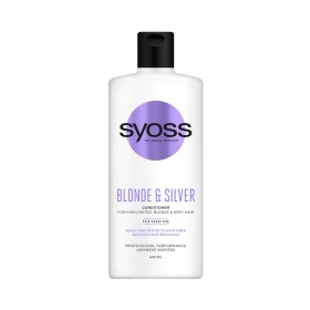 Syoss Blonde & Silver Conditioner, Μαλακτική Κρέμα για Ξανθά, Λευκά & με Ανταύγειες Μαλλιά, 440ml