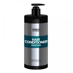 Dalon Hair Conditioner Moisture, Μαλακτική Κρέμα Μαλλιών Ενυδάτωσης με Έλαιο Καρύδας, 1000ml