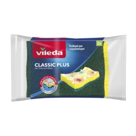 Vileda Classic Plus - Σφουγγαράκι κουζίνας με επίστρωση, 2τμχ