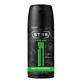 Str8 48h Freshness Freak Deo Spray, Αποσμητικό Σπρέι 150ml