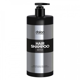 Dalon Botox Shampoo, Σαμπουάν με Πρωτεΐνες Κερατίνης, Μεταξιού & Κολλαγόνου για Ταλαιπωρημένα Μαλλιά, 1000ml