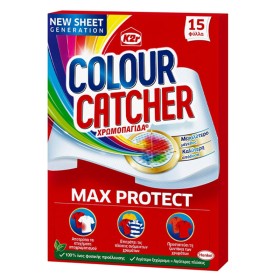 Colour Catcher Max Protect, Πανάκια Χρωμοπαγίδες Πλυντηρίου Ρούχων 15 φύλλα