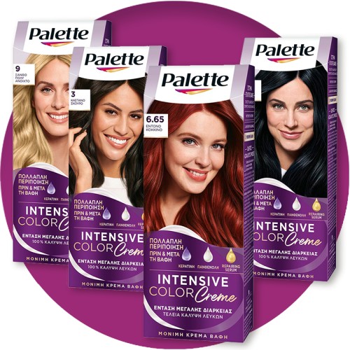 Palette Semi Set Μόνιμη Κρέμα Βαφή Μαλλιών