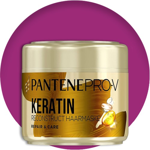 Pantene Keratin Repair & Care, Μάσκα Βαθιάς Επανόρθωσης 300ml