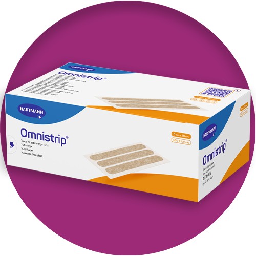 Hartmann Omnistrip Ταινίες Σύγκλισης Τραυμάτων 6mmx38mm STP 50x6
