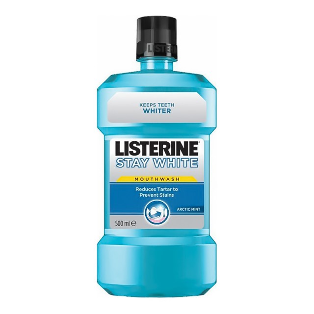 Listerine Stay White, Στοματικό Διάλυμα 500ml