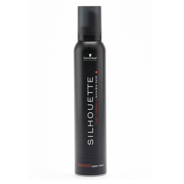 Schwarzkopf Silhouette Pure Formula Super HoldMousse, Αφρός για Πολύ Δυνατό Κράτημα, 500ml