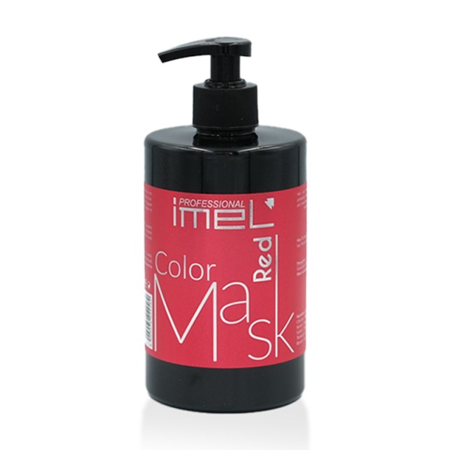 Imel Red Color Mask, Χρωμομάσκα Μαλλιών 500ml