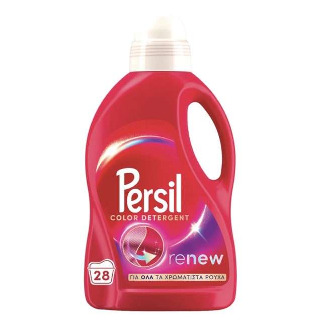 Persil Υγρό Απορρυπαντικό Πλυντηρίου Renew Color, 28μεζ.,  1,4lt