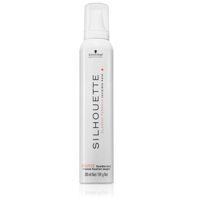 Schwarzkopf Silhouette Flexible Hold Mousse, Αφρός για Ελαστικό Κράτημα, 500ml