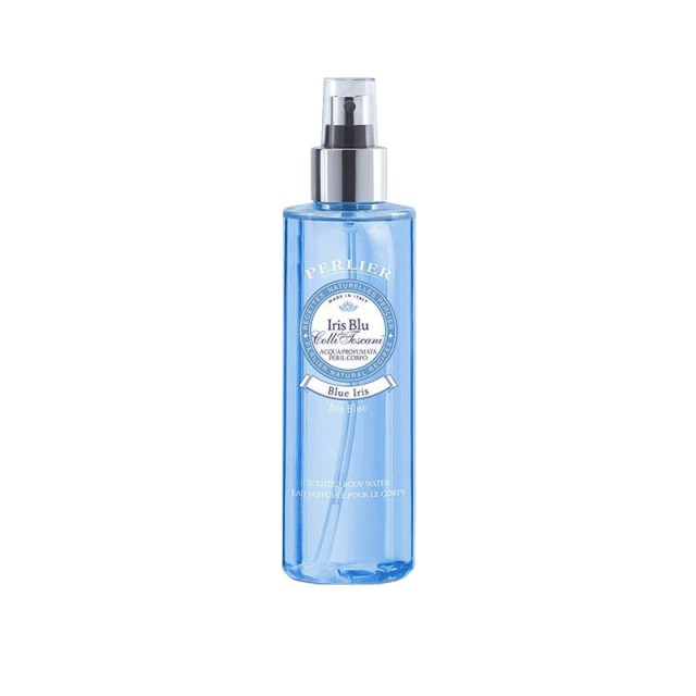 Perlier Aqua Profumata Iris Blue, Fragrance Body & Hair Water, 200ml