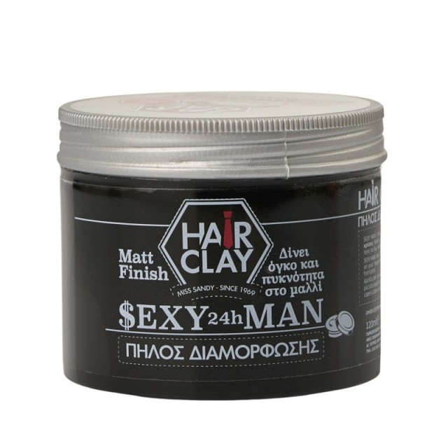 Miss Sandy Πηλός Διαμόρφωσης Μαλλιών για Ματ Αποτέλεσμα, 120ml
