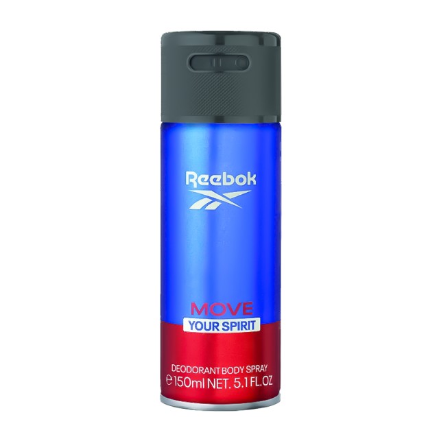 Reebok Move For Him Deo Body Spray, Αποσμητικό Σπρέι 150ml