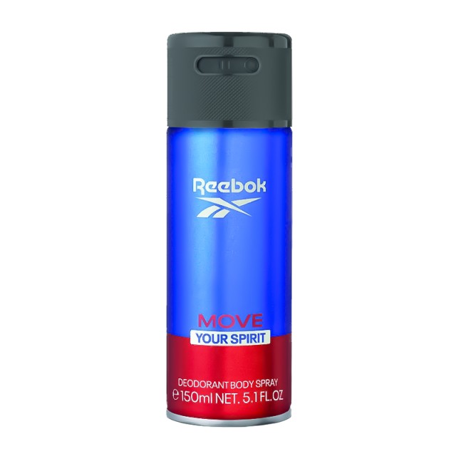 Reebok Move For Him Deo Body Spray, Αποσμητικό Σπρέι 150ml