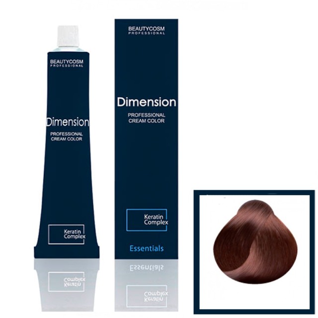 Dimension Hair Color Cream Επαγγελματική Βαφή Μαλλιών με Σύμπλεγμα Πρωτεϊνών Κερατίνης, Νο 6.26 Ξανθό Σκούρο Κόκκινο Ιριζέ, 100ml