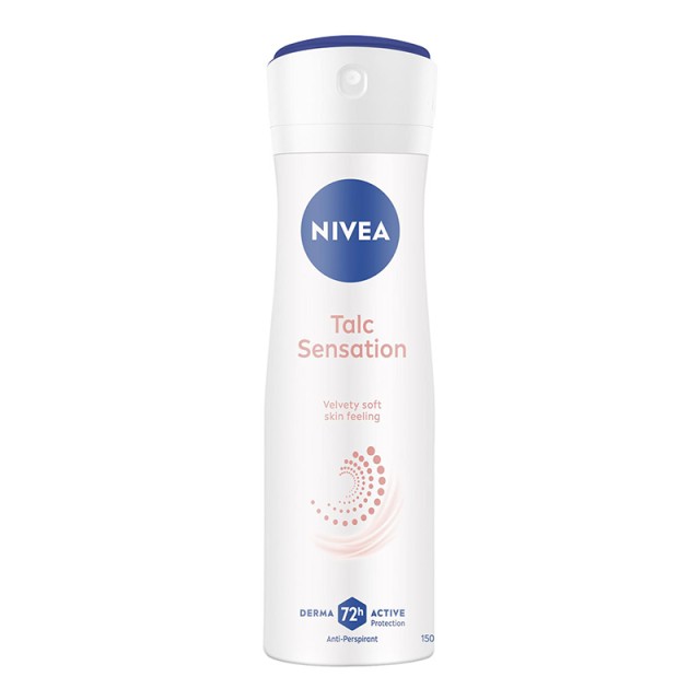 Nivea Talc Sensation 72h Deo Spray, Αποσμητικό Σπρέι, 150ml