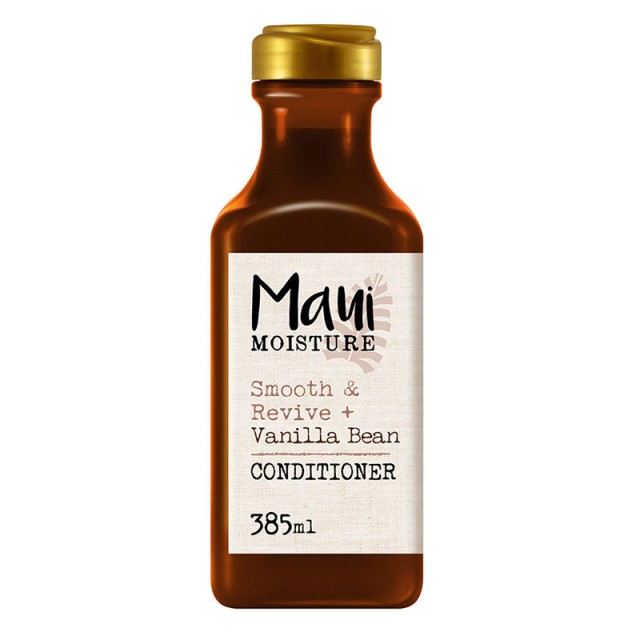 Maui Moisture Smooth & Revive + Vanilla Bean Conditioner, Μαλακτικό για Ατίθασα Μαλλιά που Φριζάρουν, 385ml