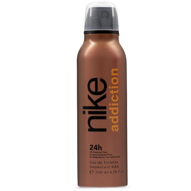 Nike AddictionEau de Toilette Deo Spray, Αποσμητικό Σπρέι Σώματος, 200ml