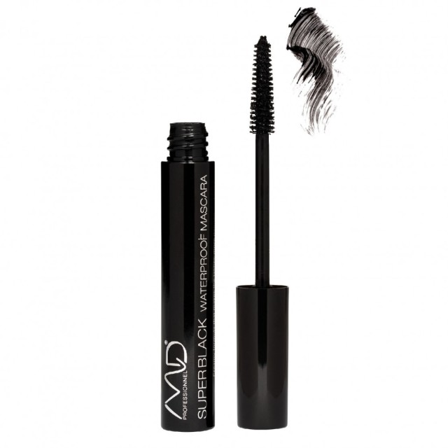 MD Professionnel Super Black Waterproof Mascara, 10ml