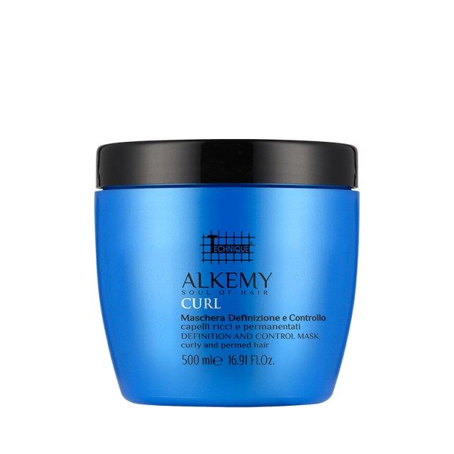 Technique Alkemy Curl Definition Mask, Μάσκα Θεραπεια για μαλλιά με μπούκλες ή Περμανάντ, 500ml