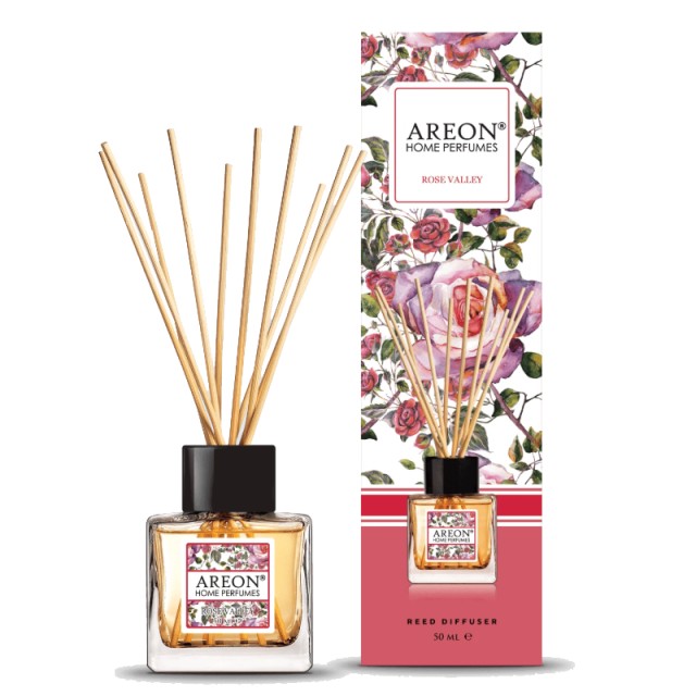 Areon Garden Rose Valley, Αρωματικά Στικς Χώρου, 50ml