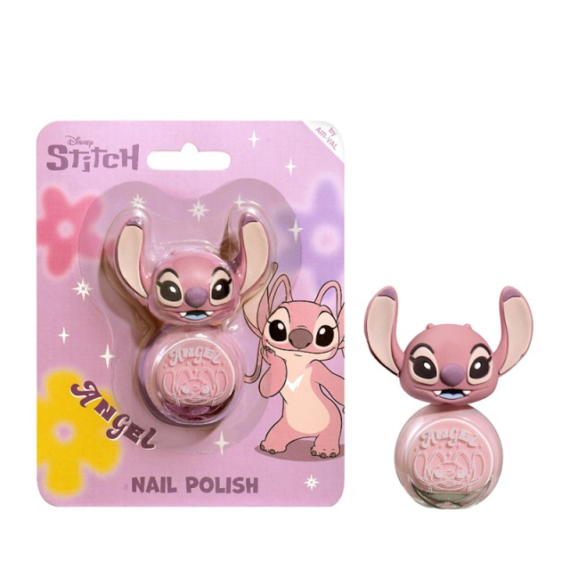 AIR-VAL Angel Nail Polish Stitch Light Pink, Παιδικό Βερνίκι Νυχιών Ανοιχτό Ροζ 8ml