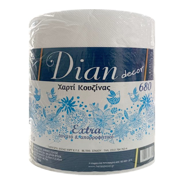 Dian Decor Premium, Χαρτί Κουζίνας 680γρ, 1τμχ