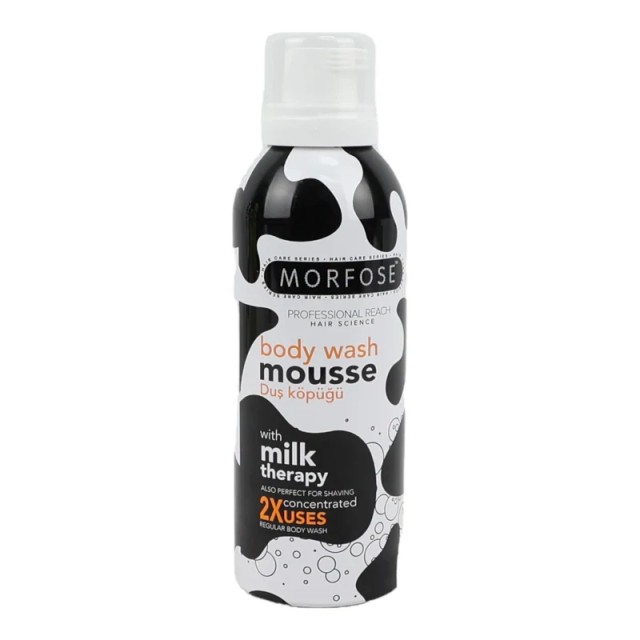 Morfose Milk Therapy Body Wash Mousse Αφρός Καθαρισμού Σώματος 200ml
